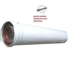 Demirdöküm Hermetik 50 Cm Kombi Baca Uzatması