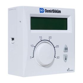 Demirdöküm RF 6001 Beyaz Dijital Kablosuz Oda Termostatı