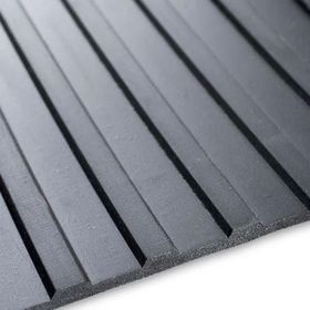 Demiriz 1.20x1 m Büyük Oluklu Lastik Levha
