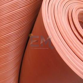 Demiriz 1.2x1 m Kırmızı İnce Tırtırlı Lastik Levha
