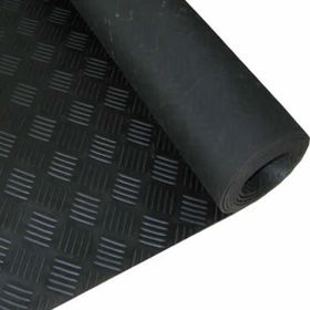 Demiriz 1.40x1 m Siyah Milenyum Desen Lastik Levha