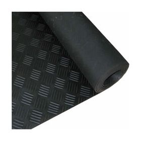 Demiriz 1.40x1 m Siyah Milenyum Desen Lastik Levha