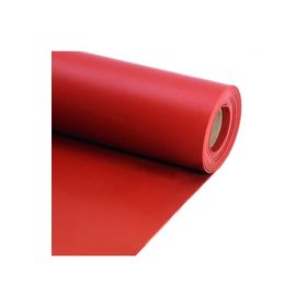 Demiriz 1x0.5 m 1 mm Kırmızı Silikon Levha