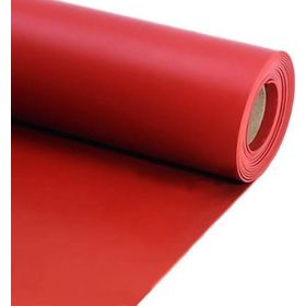 Demiriz 1x0.5 m 6 mm Kırmızı Silikon Levha