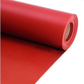 Demiriz 1x0.5 m 8 mm Kırmızı Silikon Levha