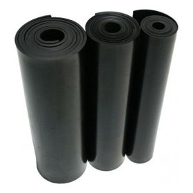 Demiriz 1x1 m 1 mm Saf Lastik Levha