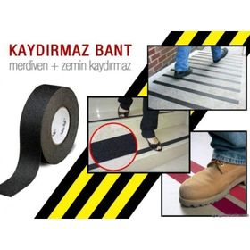 Demiriz 25x25 Merdiven Kaydırmazlık Bandı