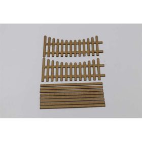 Demirkol 1:30 Ölçek Akordion Bahçe Çiti 5.5x24 cm N:CT21 Maket