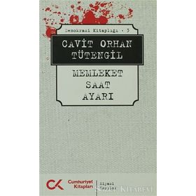 DEMOKRASI KİTAPLIĞI 3 MEMLEKET SAAT AYARI - CAVIT ORHAN TÜTENGİL