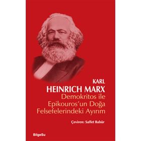 Demokritos ile Epikouros’un Doğa Felsefelerindeki Ayırım - k marx