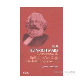 Demokritos ile Epikouros’un Doğa Felsefelerindeki Ayırım - k marx