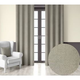 Demor Home Kadife Dokulu Ekstrafor Büzgülü Sis Bulutu Rengi Tek Kanat 250x260 cm Fon Perde