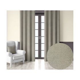 Demor Home Kadife Dokulu Ekstrafor Büzgülü Sis Bulutu Rengi Tek Kanat 250x270 cm Fon Perde