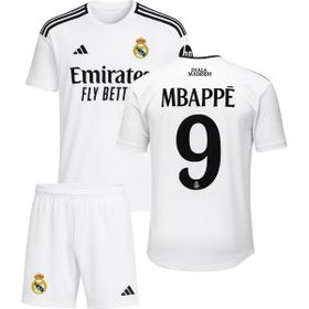 Denapcal Mbappe Real Madrid Beyaz 3'lü Çocuk Futbol Forma Seti