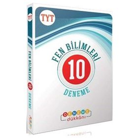 Deneme Dükkanı Yayınları YKS TYT Fen Bilimleri 10 Deneme