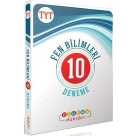 Deneme Dükkanı Yayınları YKS TYT Fen Bilimleri 10 Deneme