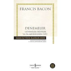 Denemeler - Francis Bacon
