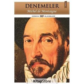 DENEMELER - MICHEL DE MONTAIGNE (ISBN:9789758491926)