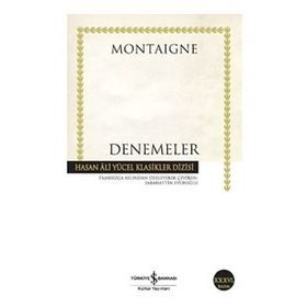 DENEMELER - MICHEL DE MONTAIGNE (ISBN:9789758491926)