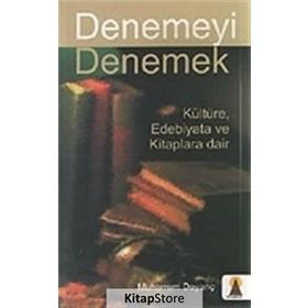 Denemeyi Denemek Kültüre Edebıyata ve Kitaplara Dair - Muharrem Dayanç