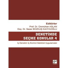 Denetimde Seçme Konular 4 - Ümmühan Aslan Sezer Bozkuş Kahyaoğlu
