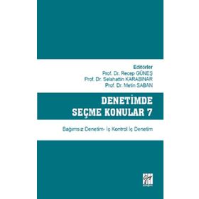 Denetimde Seçme Konular 7: Bağımsız Denetim - İç Kontrol İç Denetim