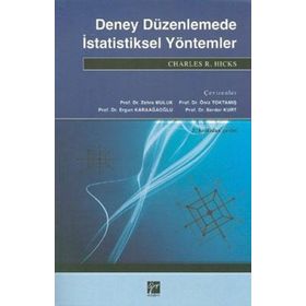 DENEYSEL DÜZENLEMEDE İSTATİSTİKSEL YÖNTEMLER - CHARLES R. HICKS