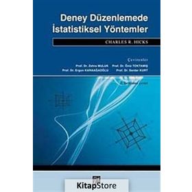 DENEYSEL DÜZENLEMEDE İSTATİSTİKSEL YÖNTEMLER - CHARLES R. HICKS