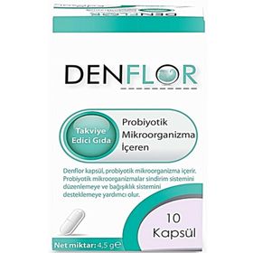 Denflor Probiyotik Mikroorganizma 10 Kapsül