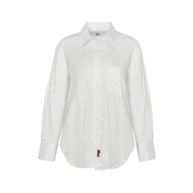 Denim DT10060-2 Beyaz Kadın Gömlek