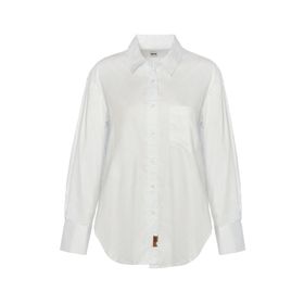 Denim DT10060-2 Beyaz Kadın Gömlek
