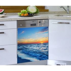 Deniz Dalgalar Bulaşık Makinesi Sticker