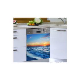 Deniz Dalgalar Bulaşık Makinesi Sticker