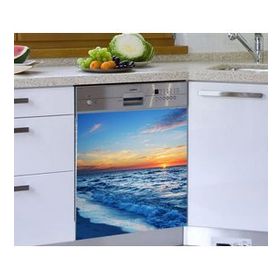 Deniz Dalgalar Bulaşık Makinesi Sticker