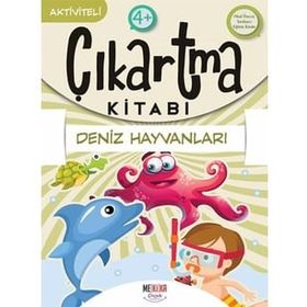 Deniz Hayvanları - Çıkartma Kitabı - Kolektif