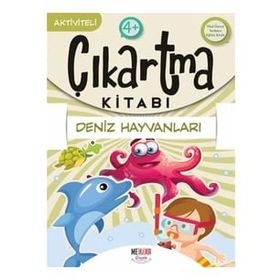 Deniz Hayvanları - Çıkartma Kitabı - Kolektif