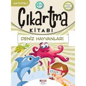Deniz Hayvanları - Çıkartma Kitabı - Kolektif