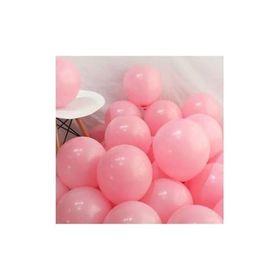 Deniz Party Store 12 İnç Pembe Renk 25 Adet Pastel Balon