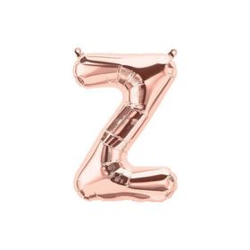 Deniz Party Store 16 inç 40 cm Z Harfi Rose Gold Folyo Balon