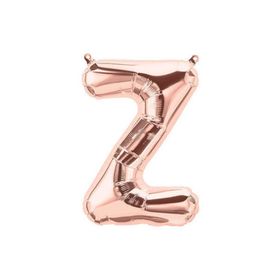 Deniz Party Store 16 inç 40 cm Z Harfi Rose Gold Folyo Balon