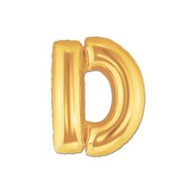 Deniz Party Store D Harfi 100 cm Gold Folyo Balon