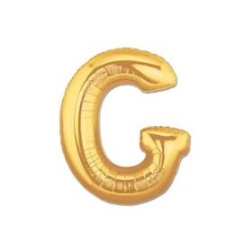 Deniz Party Store G Harfi 40 inç 100 cm Gold Folyo Balon