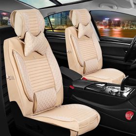 Deniz Tuning opel Corsa D Lüx 5'li Set Tam Takım Urban Bej Deri Oto Koltuk Kılıfı