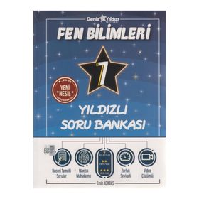 Deniz Yıldızı Yayınları - 7. Sınıf Fen Bilimleri Yıldızlı Soru Bankası