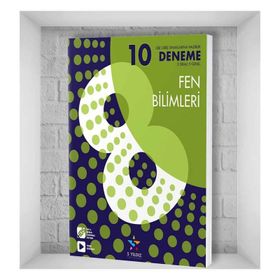 Deniz Yıldızı Yayınları - LGS Fen Bilimleri 15x20 Branş Denemesi