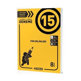 Deniz Yıldızı Yayınları - LGS Fen Bilimleri 15x20 Branş Denemesi