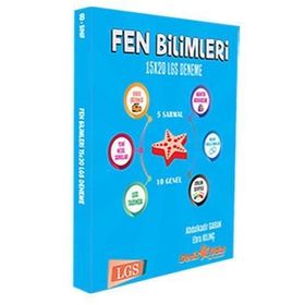 Deniz Yıldızı Yayınları - LGS Fen Bilimleri 15x20 Branş Denemesi