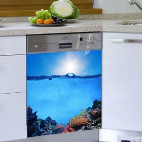 Denizaltı Bulaşık Makinesi Sticker
