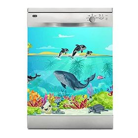 Denizaltı Bulaşık Makinesi Sticker