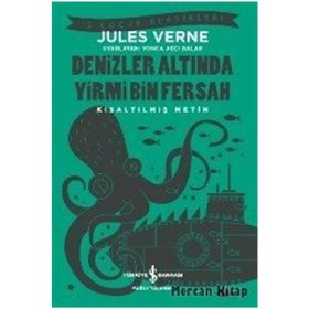 Denizler Altında Yirmi Bin Fersah - Kısaltılmış Metin - Jules Verne